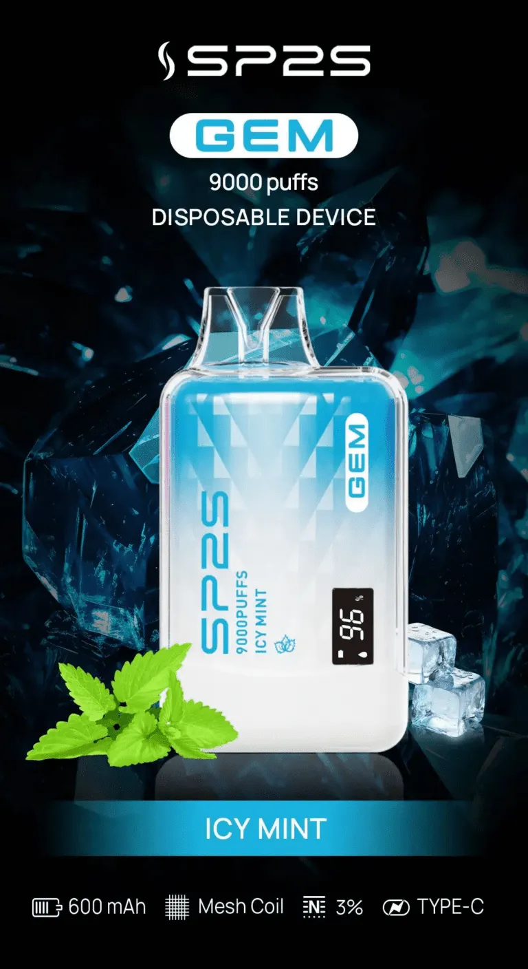 SP2S 一次性電子煙 9000 口 冰涼薄荷